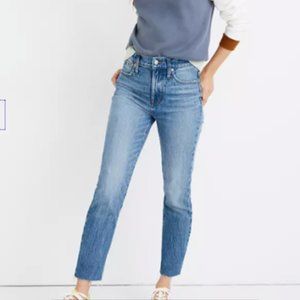 NWT * MADEWELL ~ The Perfect Vintage Jean ~Enmore Wash: Raw Hem Edition - Sz 31